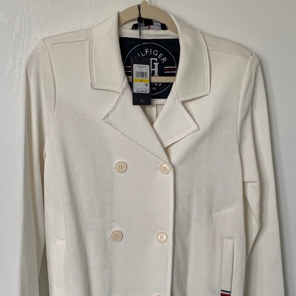 New Tommy Hilfiger washable double breasted blazer